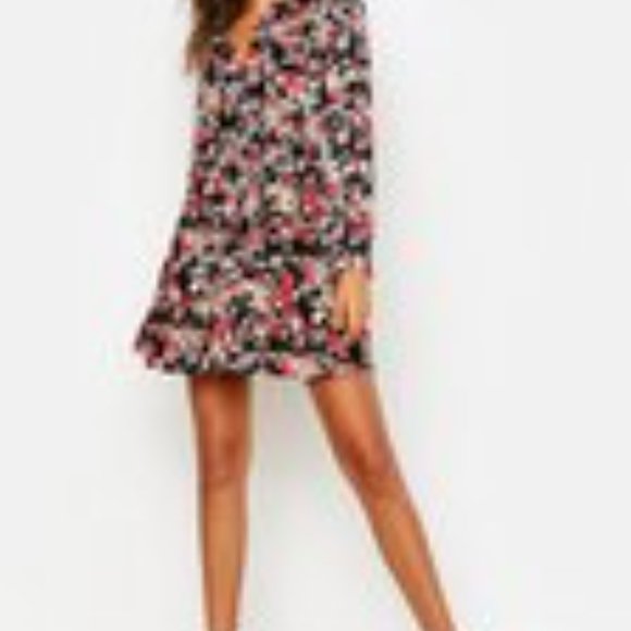 Tall Floral Shirt Dress - never worn - Picture 6 of 7